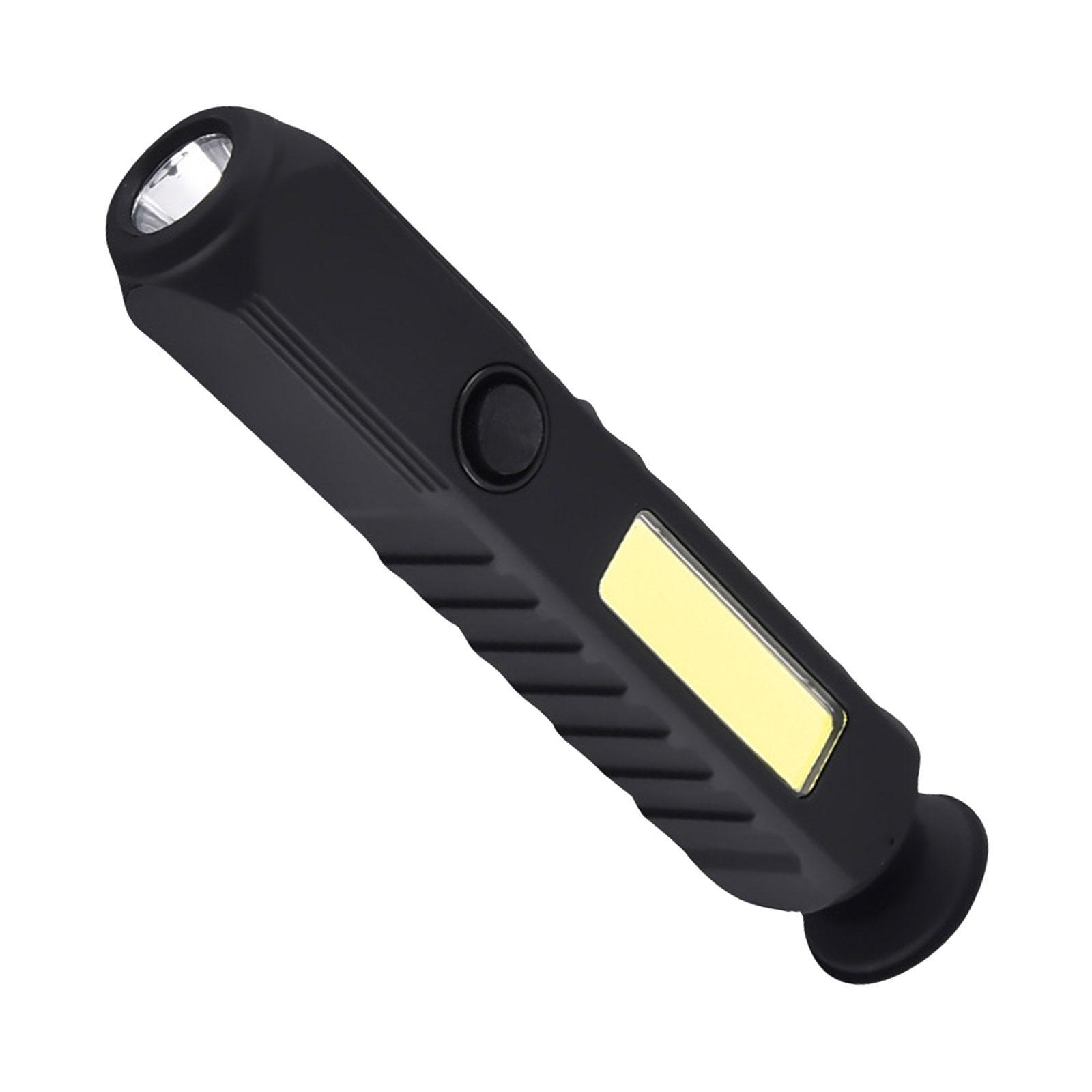 Work Light USB Rechargeable Compact Flashlight for Garage Hiking Backpacking