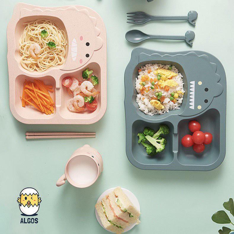 Khay và cốc đựng đồ ăn, kích thích khả năng ăn uống của trẻ