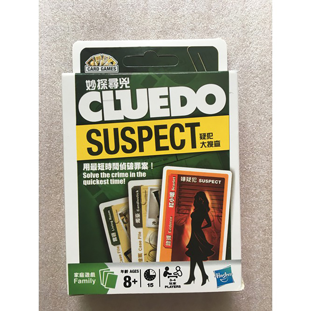 Bộ Board Game Suspect Cluedo Trò Chơi Phá Án Phiên Bản Bỏ Túi