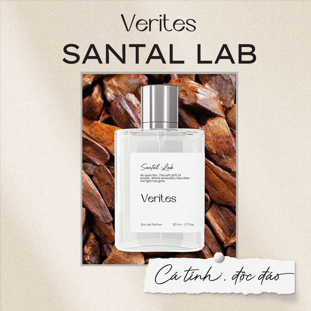 Nước hoa nam Verites Santal Lab Inspired by Le Labo Santal 33 50ml