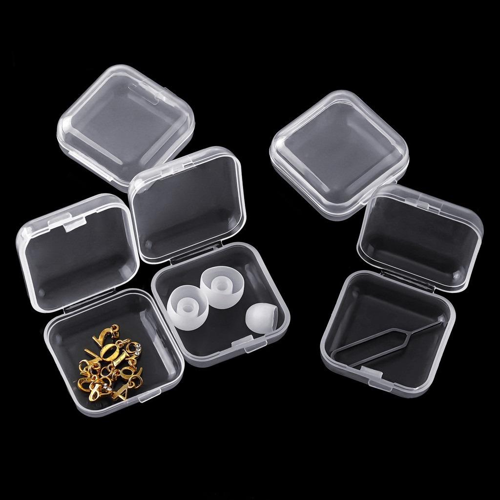 Set 3 Hộp Nhựa Trong Suốt, Để Đồ Nhỏ Tiện Dụng Trong Gia Đình, Đựng Đồ Dùng Cá Nhân, Đựng Thuốc, Sử Dụng Dễ Dàng. TakyHome 5030