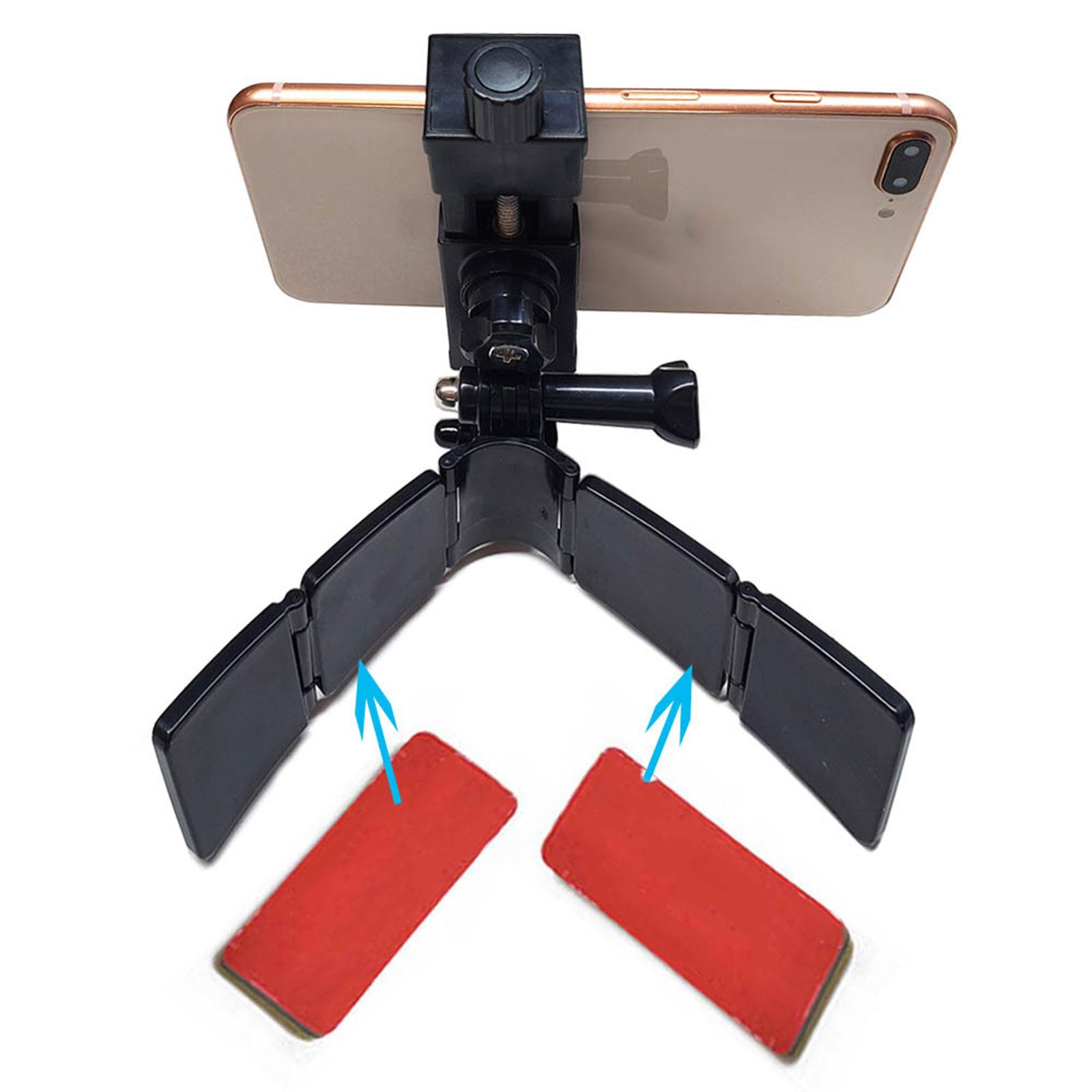 Motorcycle Helmet Chin Mount Kit for for 9 8 7 6 5 4 Sports Camera or 4.7-7 inch Mobile Phones