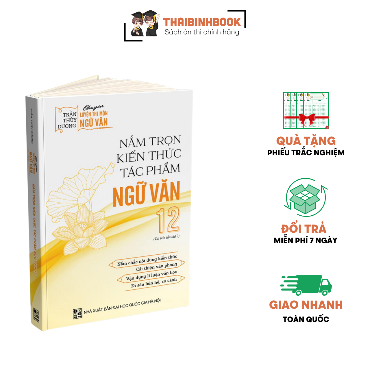 Sách Nắm Trọn Kiến Thức Tác Phẩm Ngữ Văn 12, Cải Thiện Văn Phong, Vận Dụng Lí Luận Văn Học
