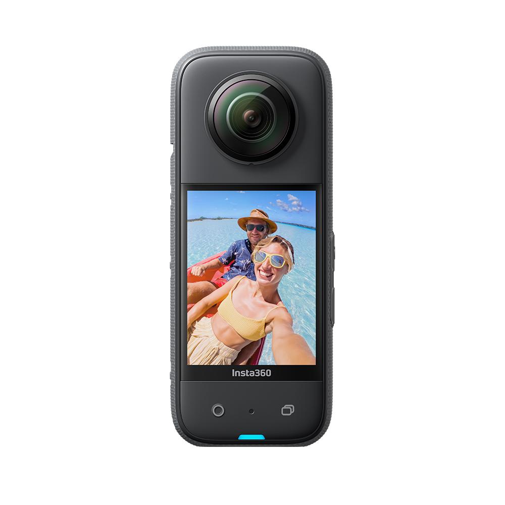 Insta360 X3 - Camera hành động 360 độ chống nước với cảm biến 1/2" 48MP, Video 5.7K 360 Active HDR, Ảnh 360 độ 72MP, Ống kính đơn 4K