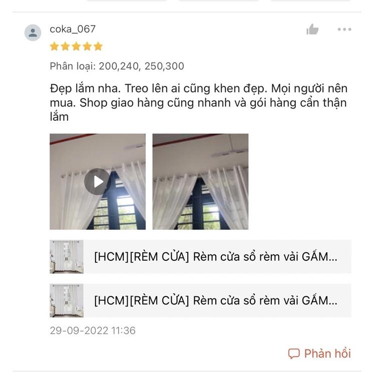 Rèm cửa sổ rèm vải GẤM MÀU TRẮNG TINH TẾ - BEST SELLER ( sản phẩm như hinh 100%) Chọn hoa văn ở ghi chú