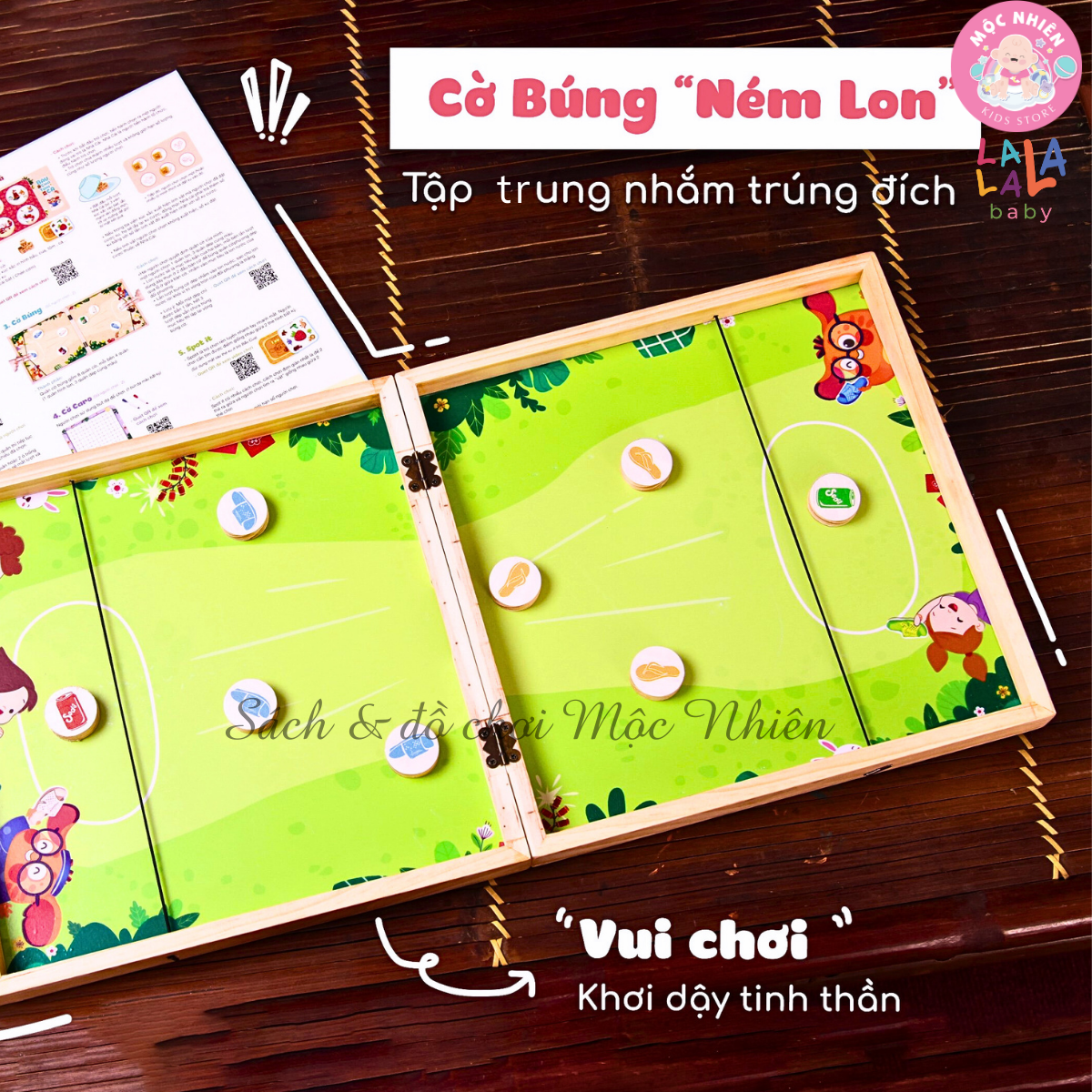 Đồ Chơi Board Game 5in1 Lalaplay - Trò Chơi Dân Gian Tết 2024 - Lalala baby