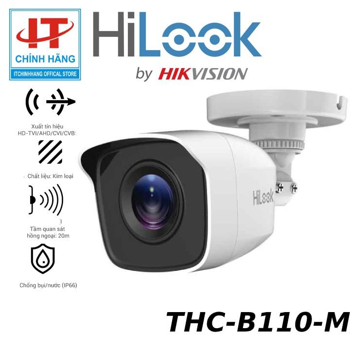 Camera Turbo HD 1MP HiLook THC-B110-M - Hàng CHính Hãng