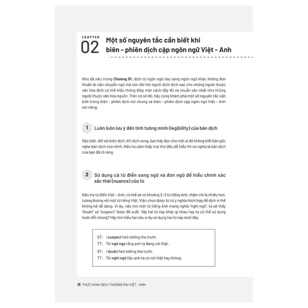 Thực Hành Dịch Thương Mại Việt - Anh - Bản Quyền