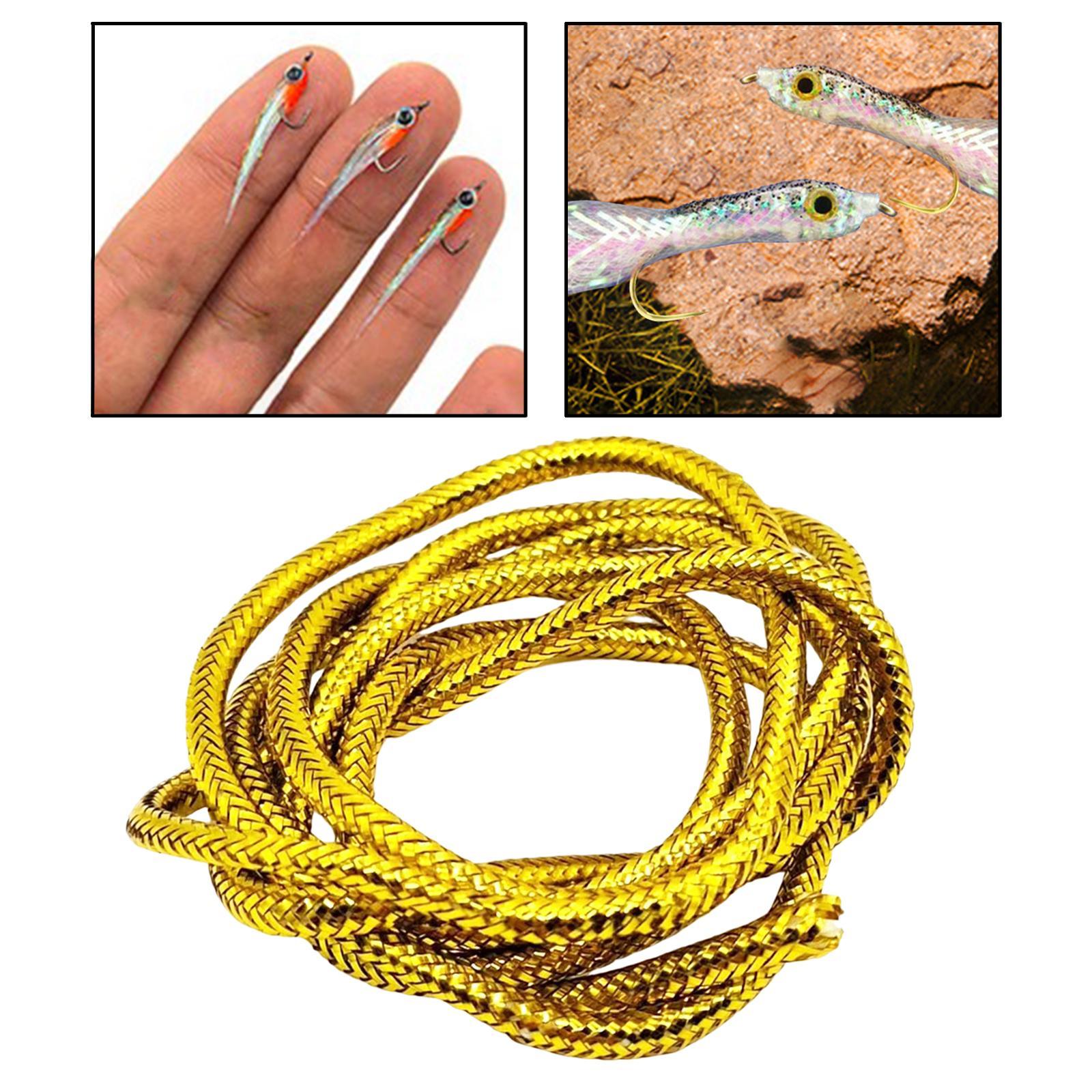 Braid Mylar Tube Fly Tying Materials DIY Tool Easy to Use for Fly Tying