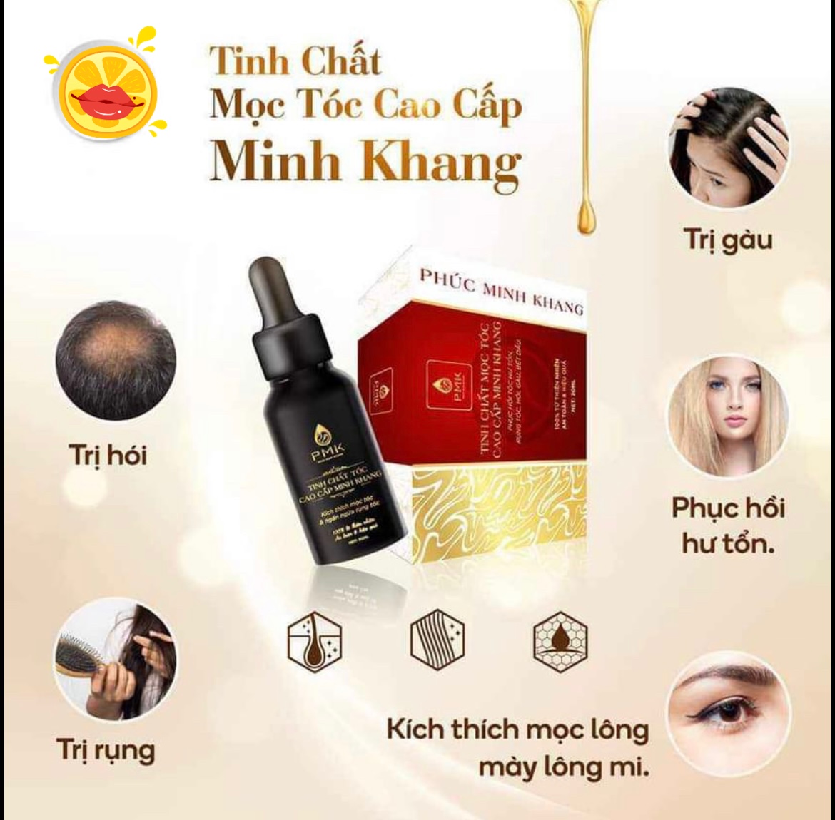 Tinh Chất Mọc Tóc Cao Cấp Minh Khang