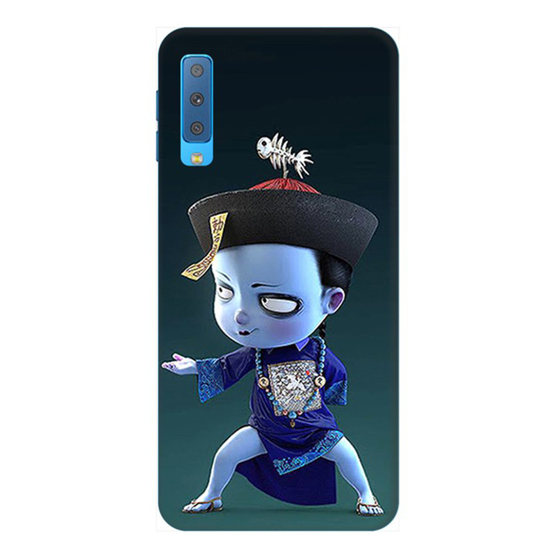 Ốp Lưng Dành Cho Điện Thoại Samsung Galaxy A7 2018 Tiểu Cương Thi Mẫu 2