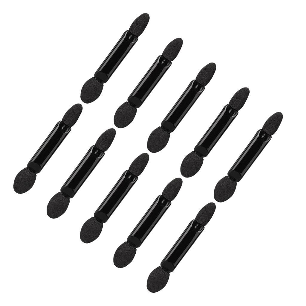 10Pcs Double End Sponge Eye Shadow Brush Applicators Disposable Makeup Tool