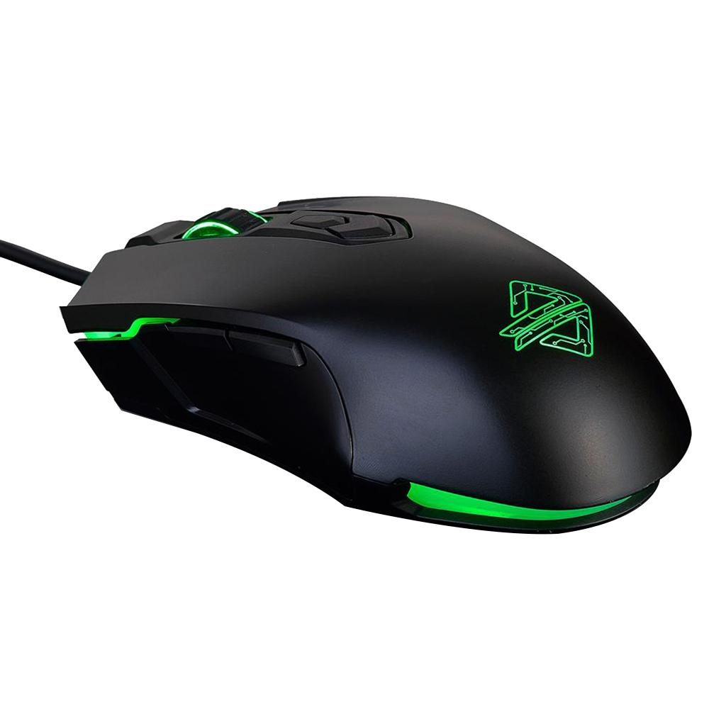 Gaming Mouse Wired, RGB Backlit Gaming Mouse, Programmable Buttons, 7-Level DPI Adjustable, Comfortable Grip Ergonomic Optical Computer Gaming Mice