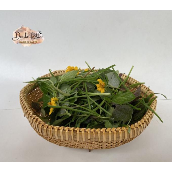 Rổ tre đựng rau, trái cây- hàng chất lượng cao- Rổ tre decor bếp