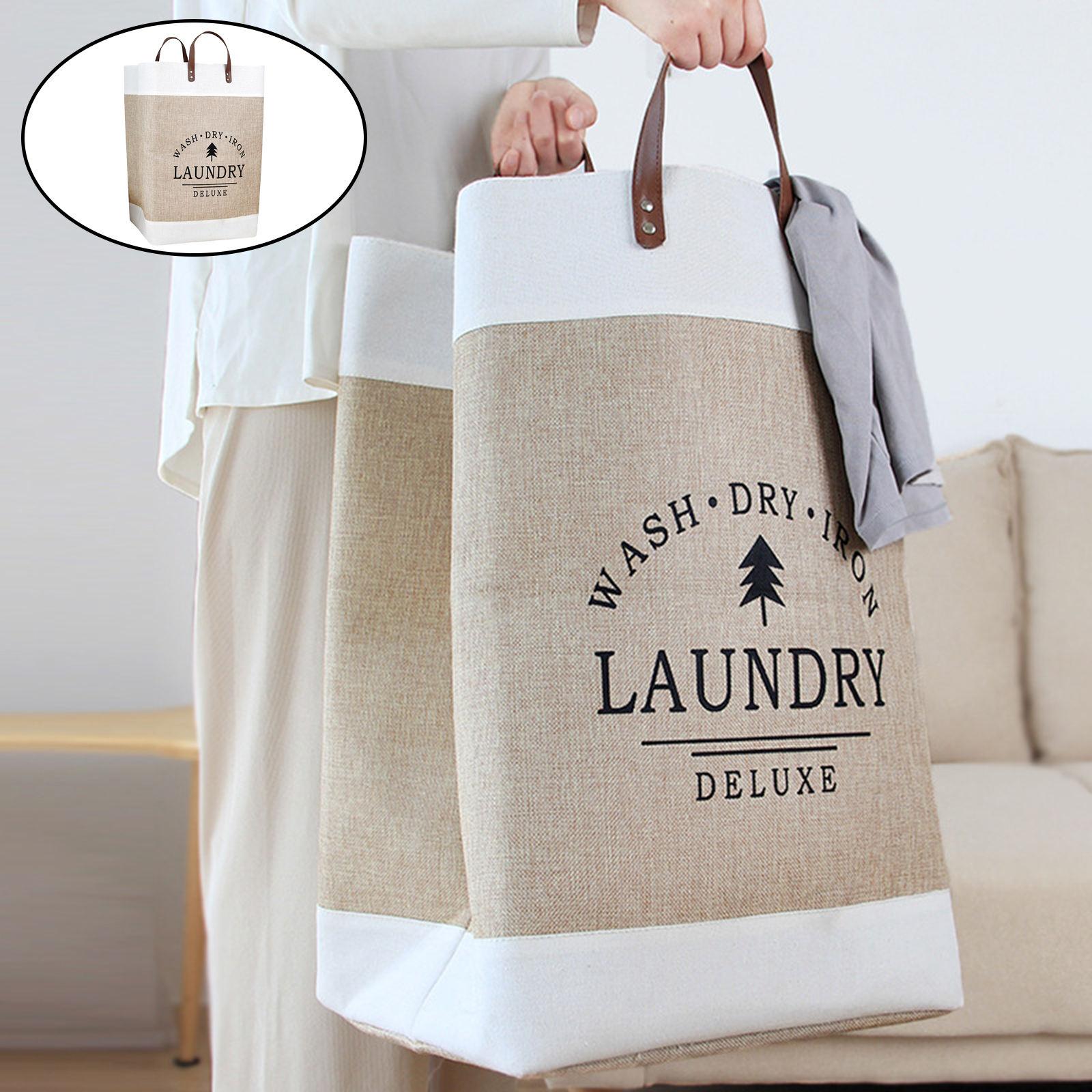 Collapsible Laundry Hamper Freestanding Laundry Basket Clothes Basket