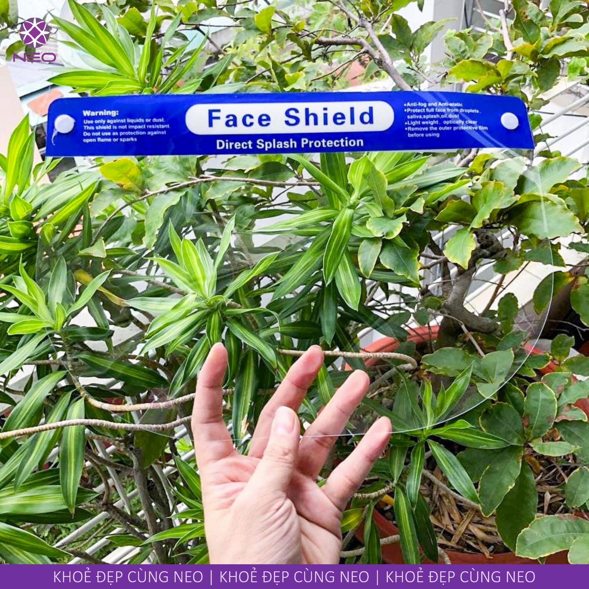 Kính Y Tế Đa Năng Phòng Dịch Chống Giọt Bắn/ Reusable Plastic Safety Face Shield