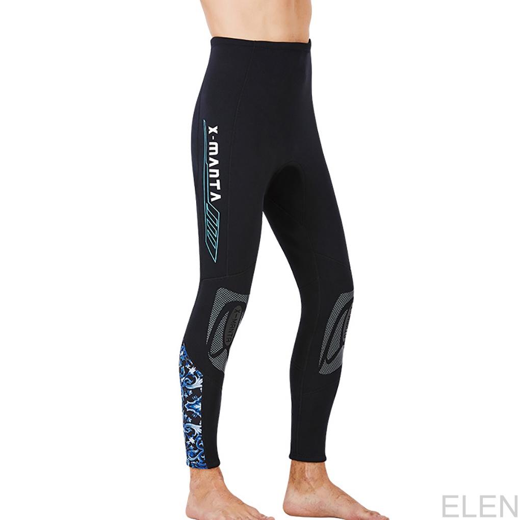 DIVE SAIL 3MM Neoprene Pants Split-type Seamless Stitching Three-layer Sun-proof Stretchy Diving Leggings forELEN