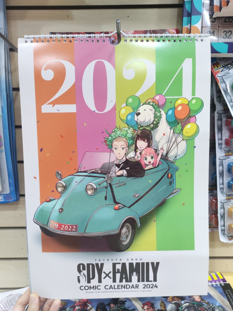 Lịch Treo Tường Spy x Family 2024
