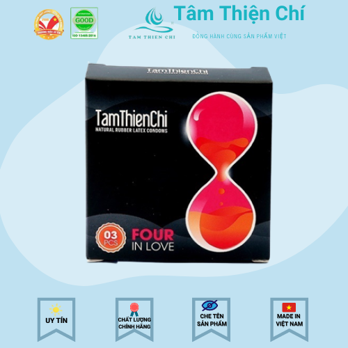 Bao cao su Tâm Thiện Chí Four In Love