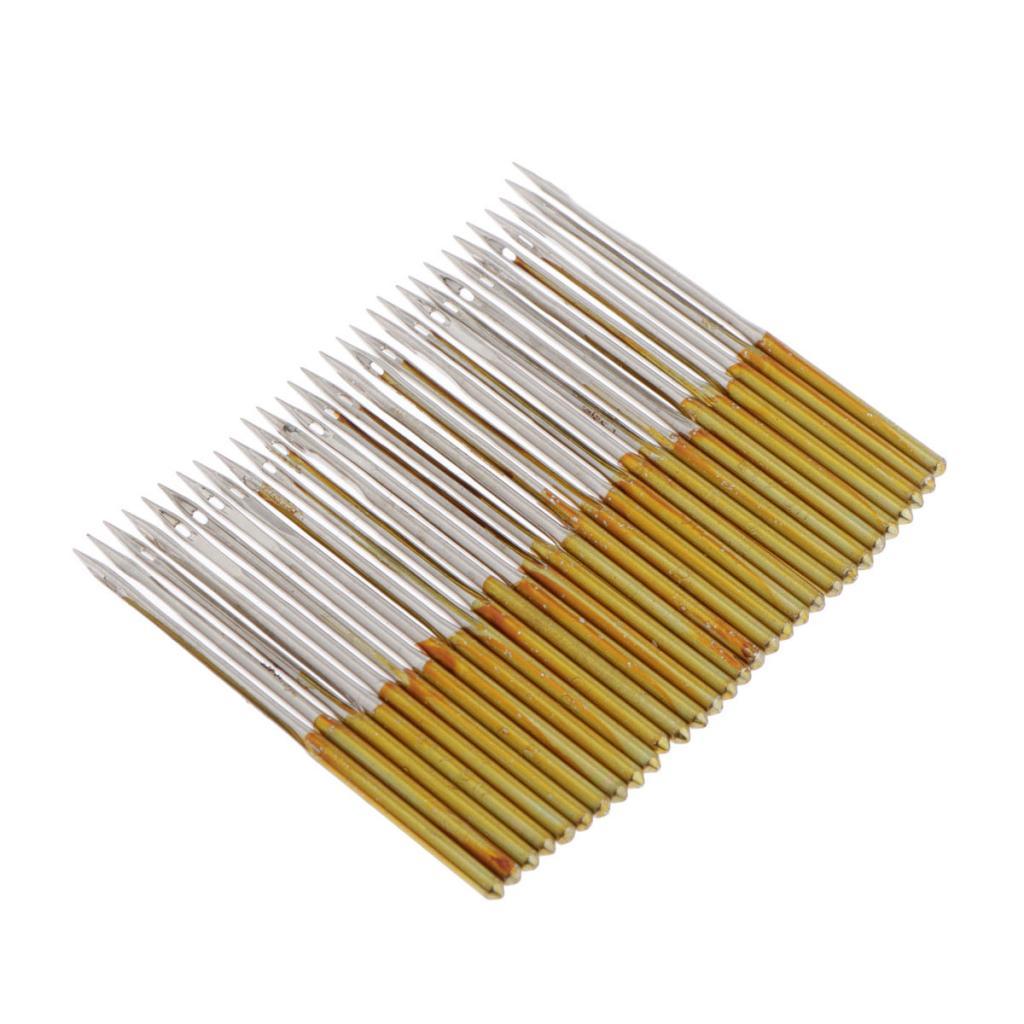 Pack of 30 Domestic Sewing Machine Needle Stainless Steel Anti-jumper Needle