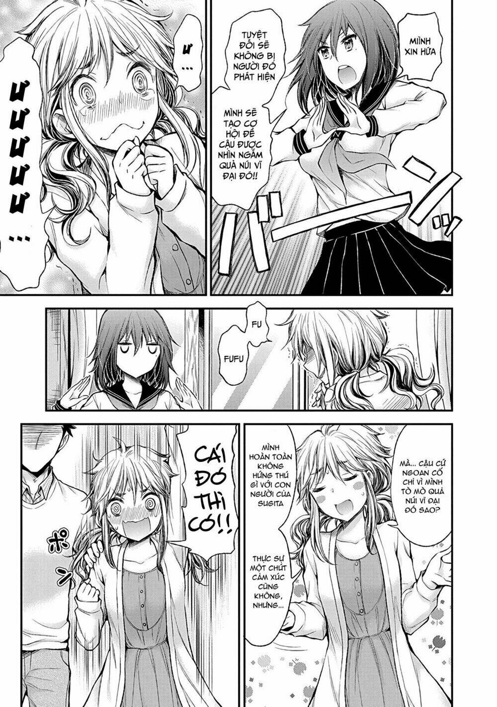 Henjo - Hen Na Joshi Kousei Amaguri Chiko Chapter 48 - Trang 15