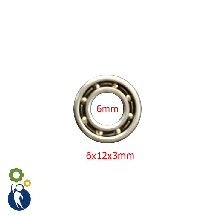 Vòng Bi Trục 6mm 6x12x3mm