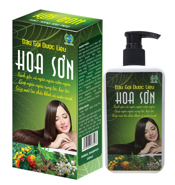 Dầu gội dược liệu Hoa Sơn 200ml ( nữ )