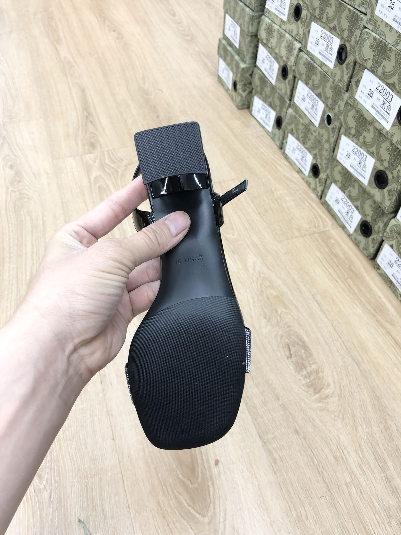 Sandal nữ quai đá, đổ màu ,5cm SD51803