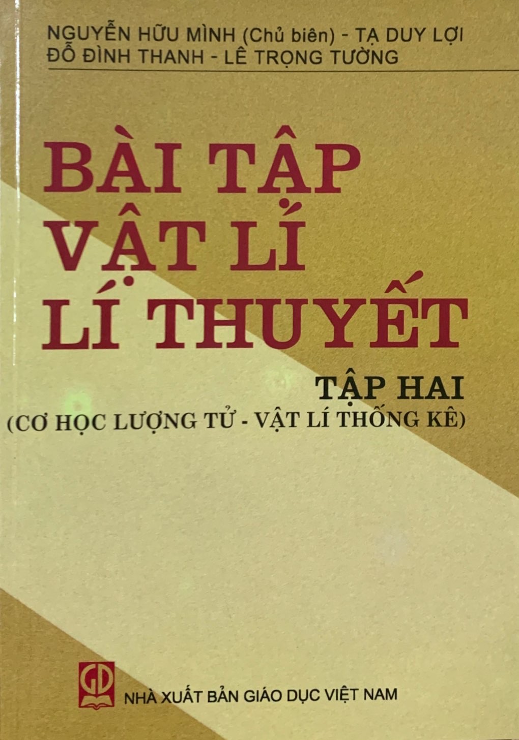 Bài Tập Vật Lí Lí Thuyết Tập 2 - Cơ Học Lượng Tử - Vật Lí Thống Kê