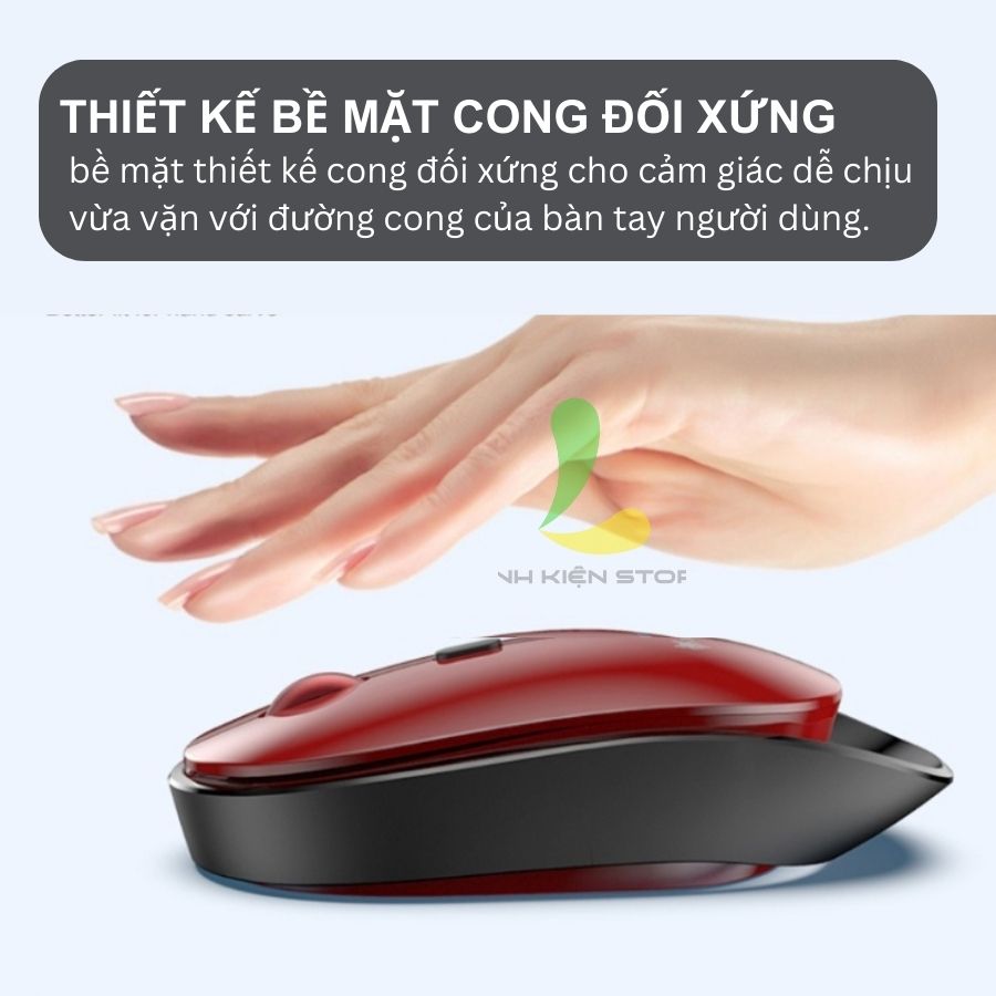 Chuột máy tính không dây XUNFOX XYH60 - Chuột gaming công nghệ truyền dẫn không dây 2.4GHz, DPI 1600 ấn tượng - Hàng nhập khẩu