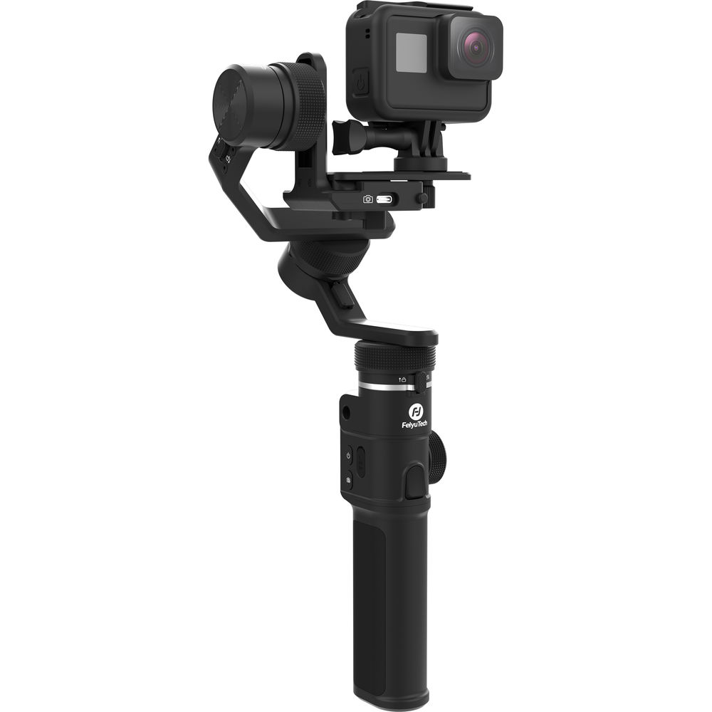 Feiyu G6Max - Gimbal Chống Rung Cho Máy Ảnh Cỡ Nhỏ, Gopro, Smartphone, Tải Trọng 1,2 Kg - Hàng Chính Hãng