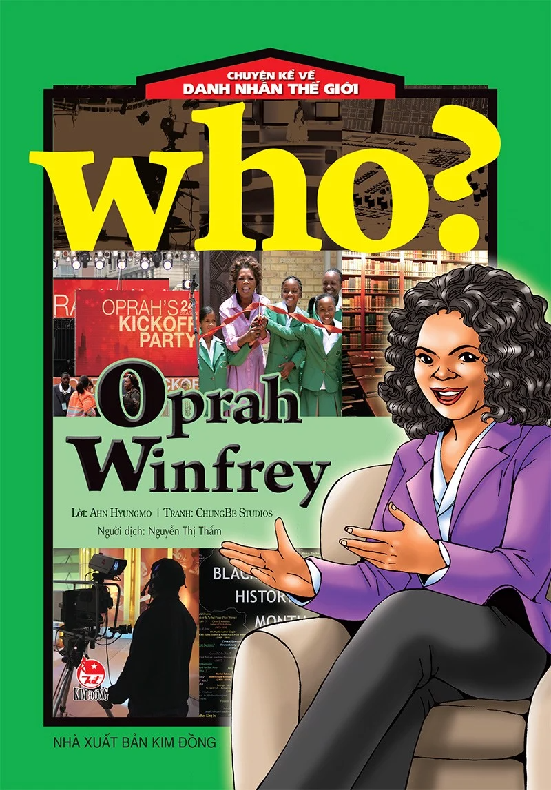 Sách - Who? Chuyện kể về danh nhân thế giới - OPRAH WINFREY