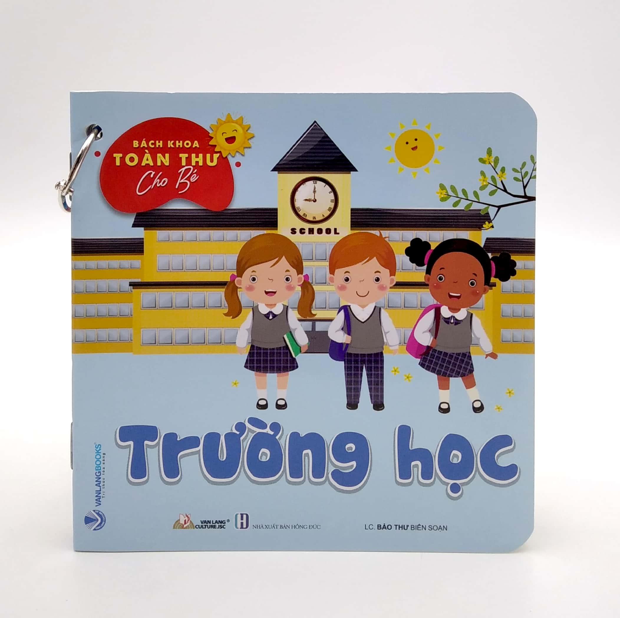Bộ Bách Khoa Toàn Thư Cho Bé - Trường Học (Bộ 5 Cuốn)