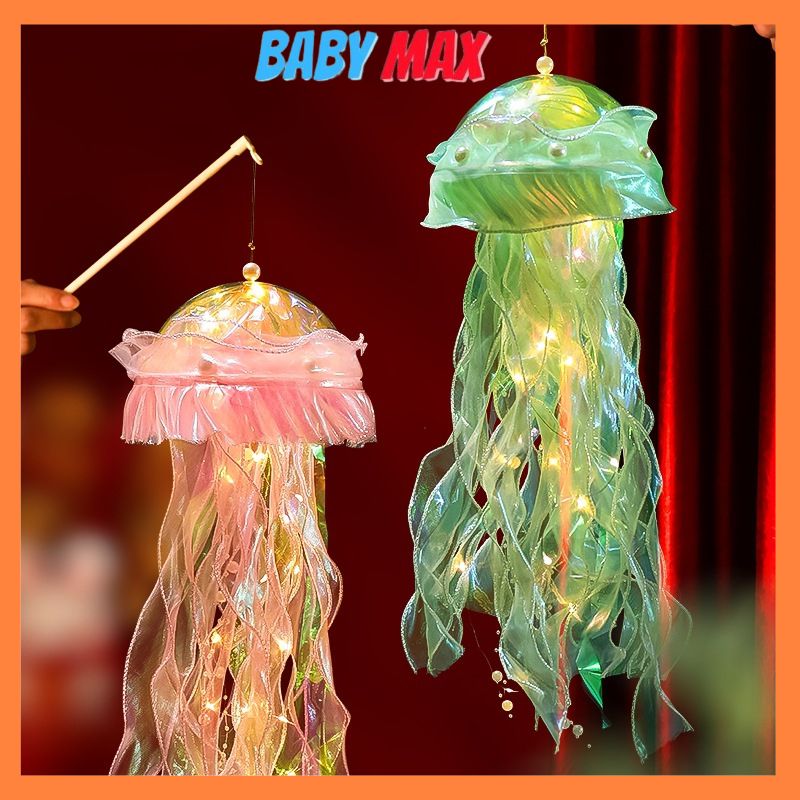 Lồng đèn trung thu hình con sứa biển cho bé đồ chơi trẻ em BABY MAX