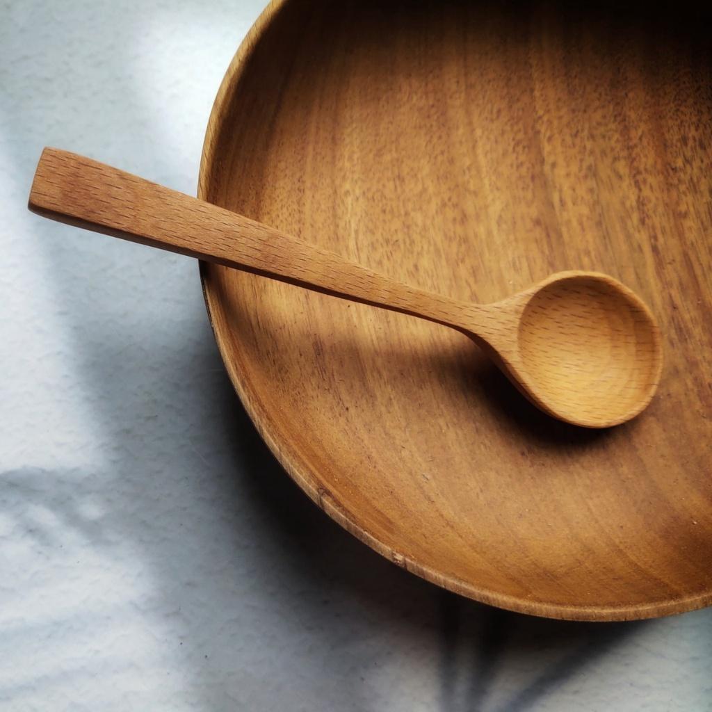 Bộ Muôi Sạn Thìa Xào Nấu Gỗ Beech Tự Nhiên