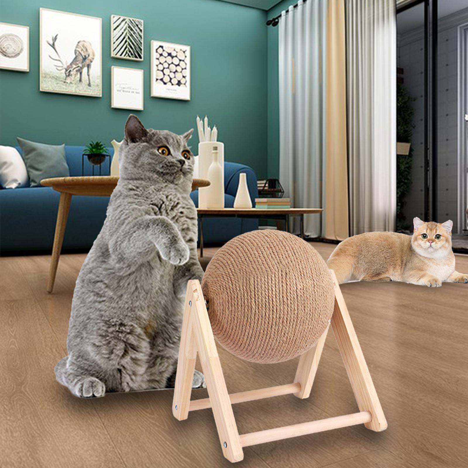 Cat Scratching Ball Wear-Resistant Pet Supplies Exercise Durable Sisal Rope L