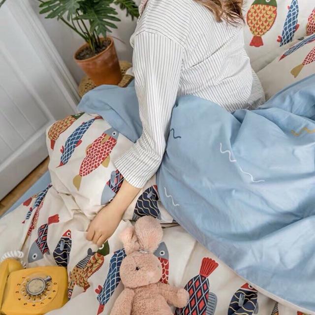 Set cotton Poly Con Cá Hàng Nhập Khẩu Nguyên Bộ Siêu Hot 2020