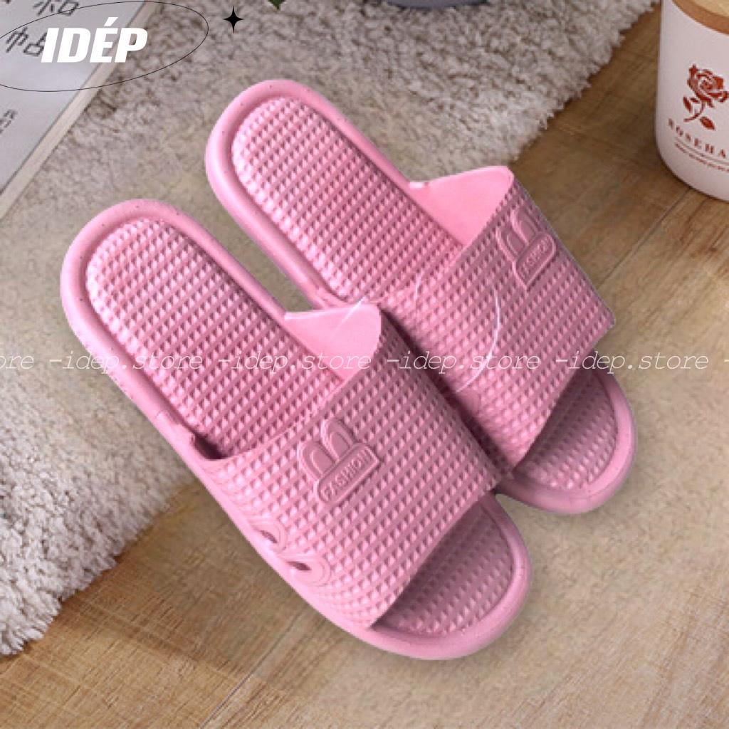Dép tai Thỏ đi trong nhà tắm văn phòng  siêu mềm nữ quai ngang chống trơn trượt iDÉP DL207