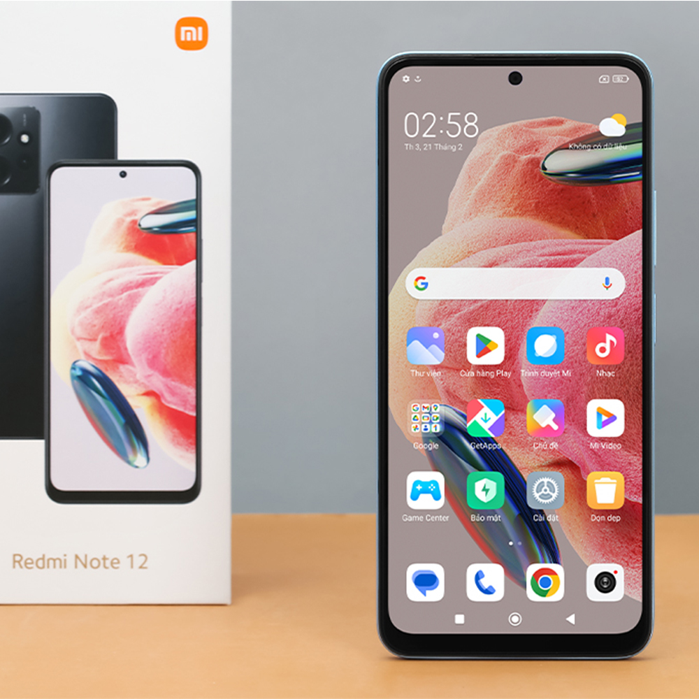 Hình ảnh Điện thoại Xiaomi Redmi Note 12 (4GB/128GB) - Hàng chính hãng