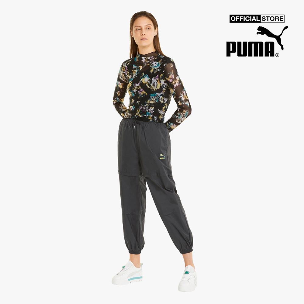 PUMA - Quần jogger nữ lưng thun Crystal Galaxy Woven 533597