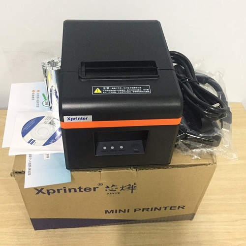 Máy in hóa đơn bán hàng kết nối điện thoại Xprinter K80mm cổng Lan