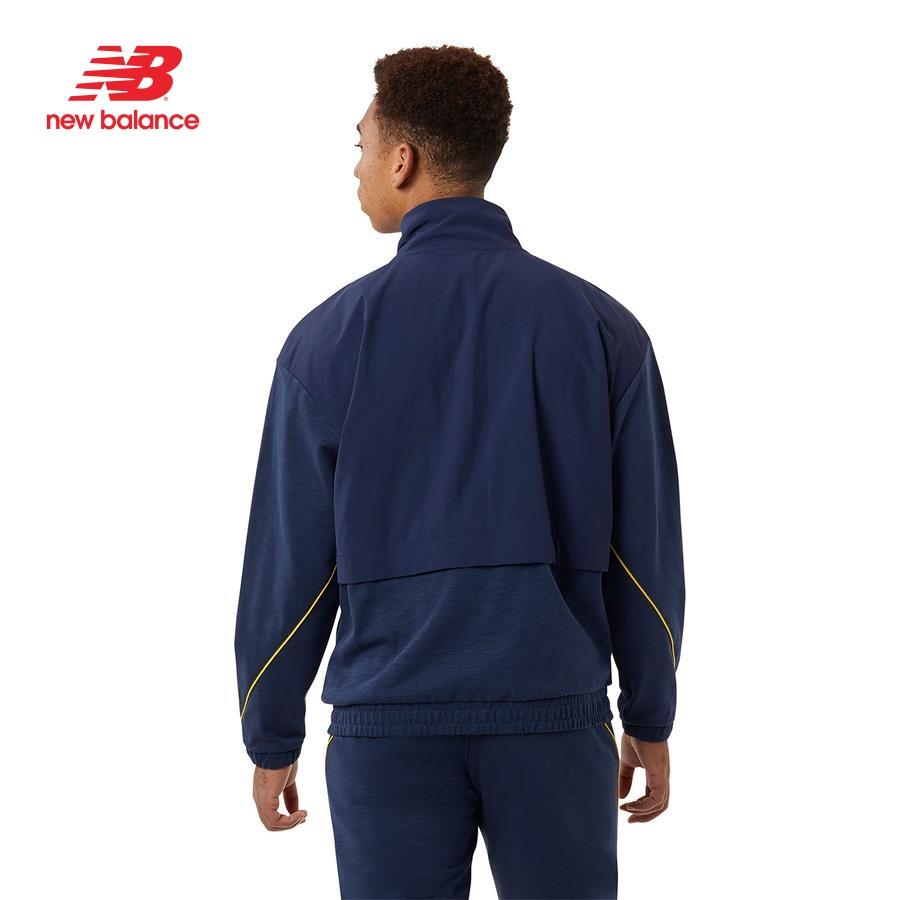 Áo khoác thời trang nam New Balance APP LIFESTYLE JACKET M NATURAL INDIGO - MJ23500NGO (form quốc tế)