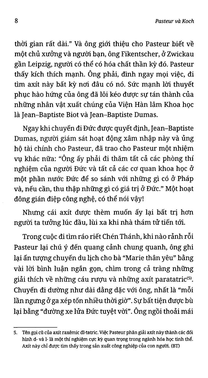 Sách Pasteur Và Koch Cuộc Đọ Sức Của Những Người Khổng Lồ Trong Thế Giới Vi Sinh Vật
