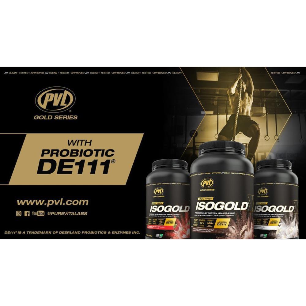 PVL Iso Gold  Sữa Tăng Cơ Bắp Whey Cho Người Tập Thể Hình 5Lbs ( 2,3kg)