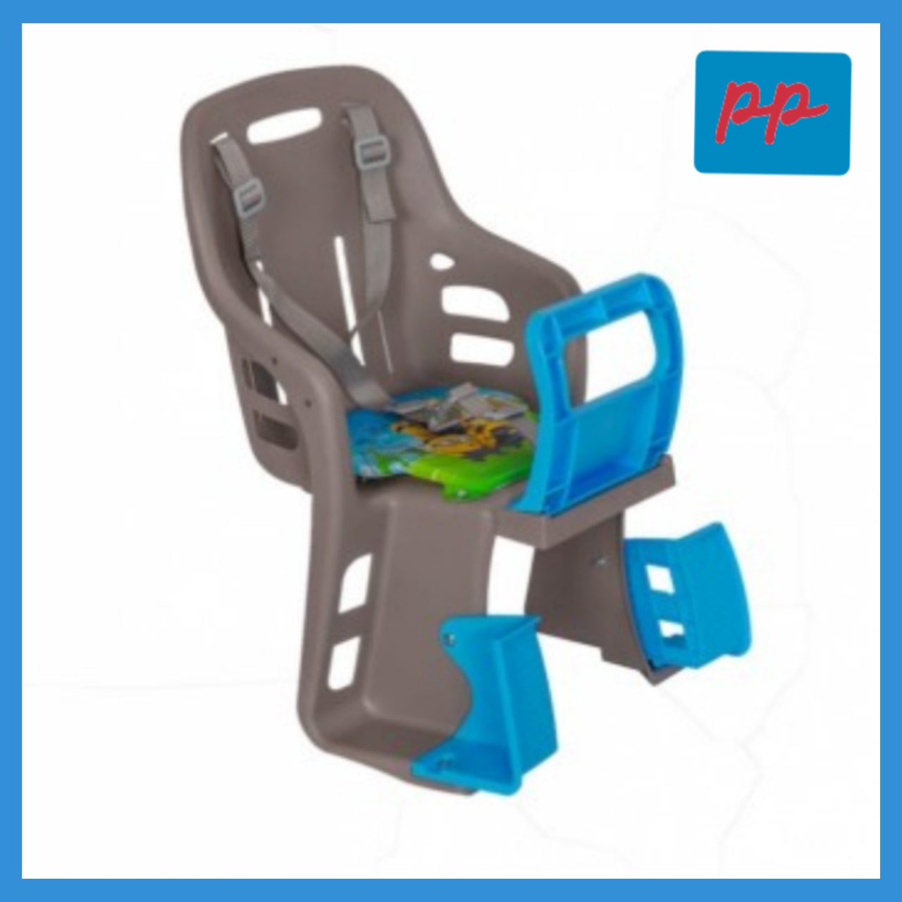 Giỏ nhựa gắn xe đèo Trẻ Em ( tặng kính chắn thời trang )