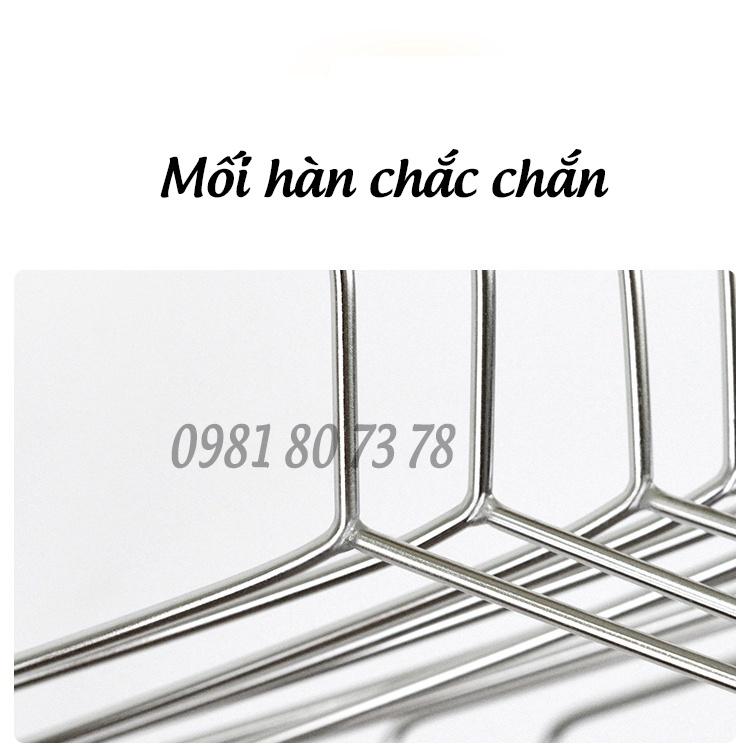 Móc quần áo inox 304, móc phơi inox dày 3mm không rỉ