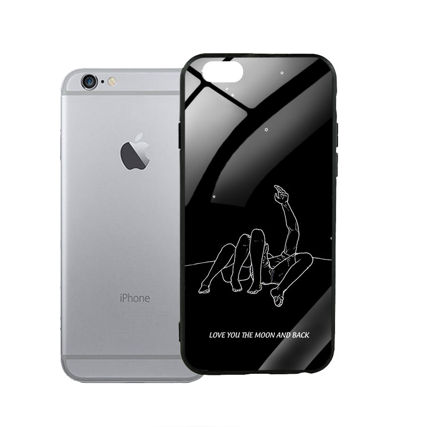Ốp Lưng Kính Cường Lực cho điện thoại Iphone 6 Plus / 6s Plus - Love 08
