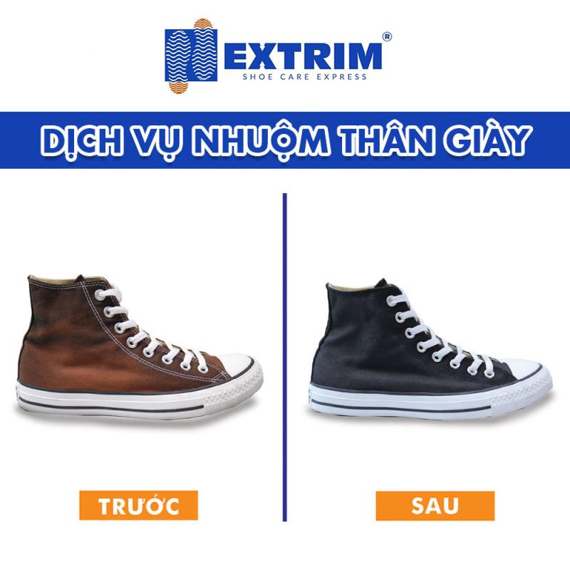 HCM E-voucher - GIẢM 50K tất cả dịch vụ Chăm sóc giày tại EXTRIM SHOE CARE & MORE