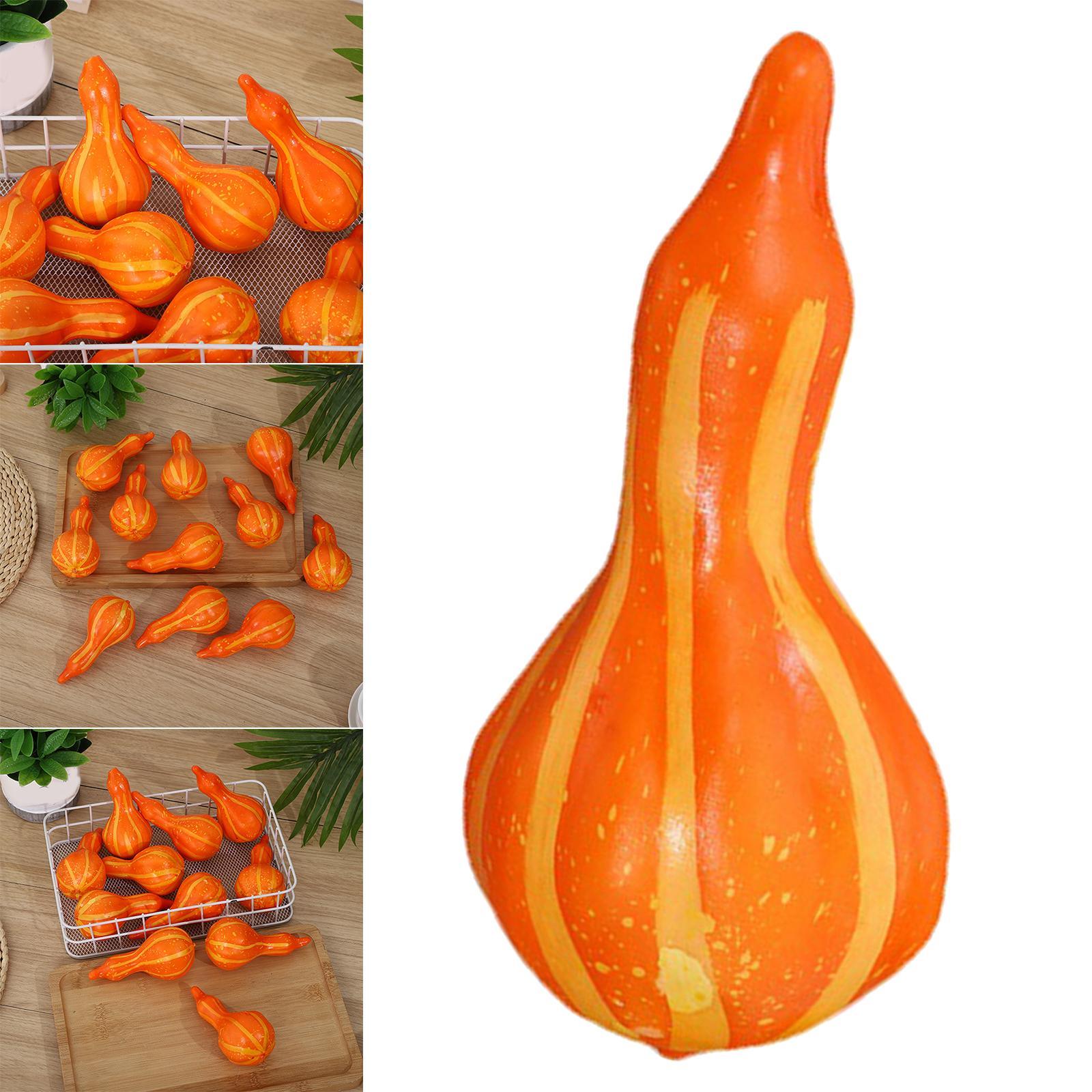 Fake Pumpkins Model Photography Props for Christmas Baby Shower Kitchen