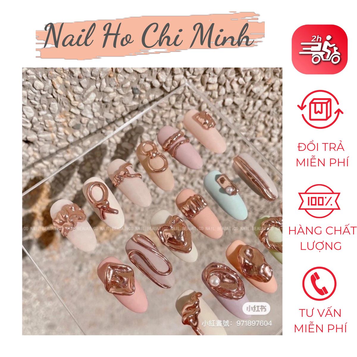 [Sản phẩm mới]Gel định hình Huaxi gắn móng úp,nặn charm, định hình móng, gel gôm... chuyên dụng hủ lớn 30g